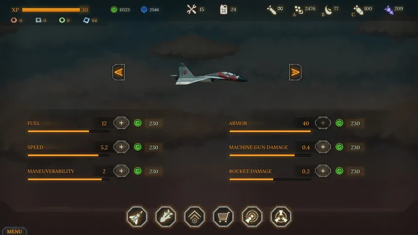 Скриншот 2 к игре Aircraft Evolution
