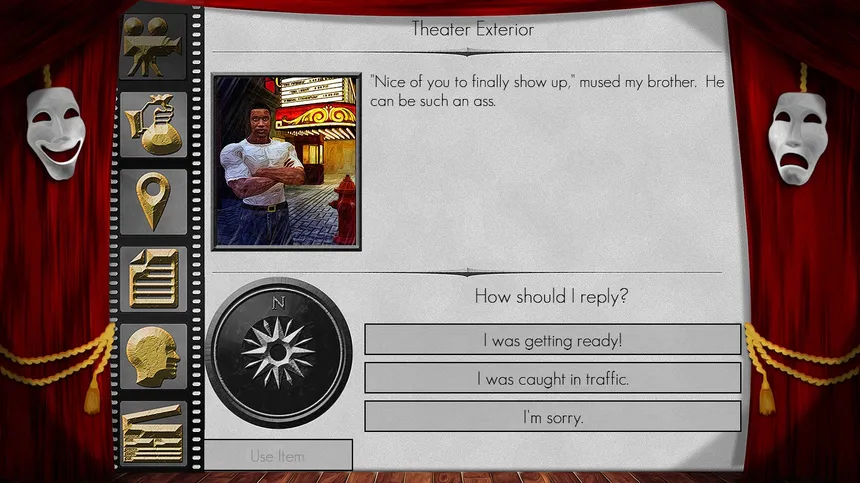 Скриншот 3 к игре The Filmmaker - A Text Adventure