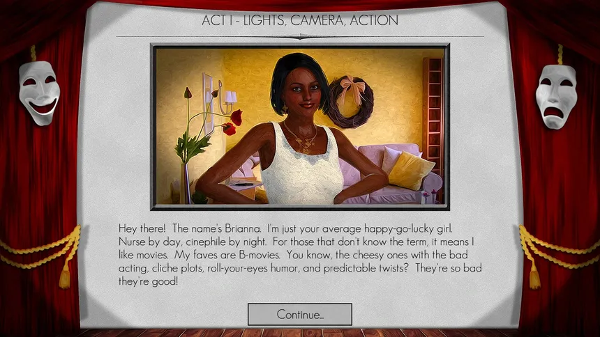 Скриншот 5 к игре The Filmmaker - A Text Adventure