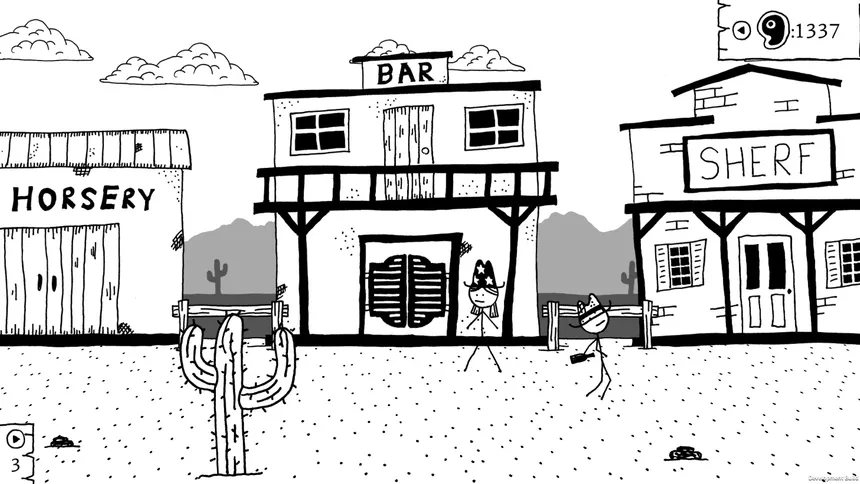 Скриншот 1 к игре West of Loathing