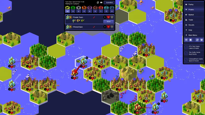 Скриншот 3 к игре Buccaneers, Bounty & Boom!