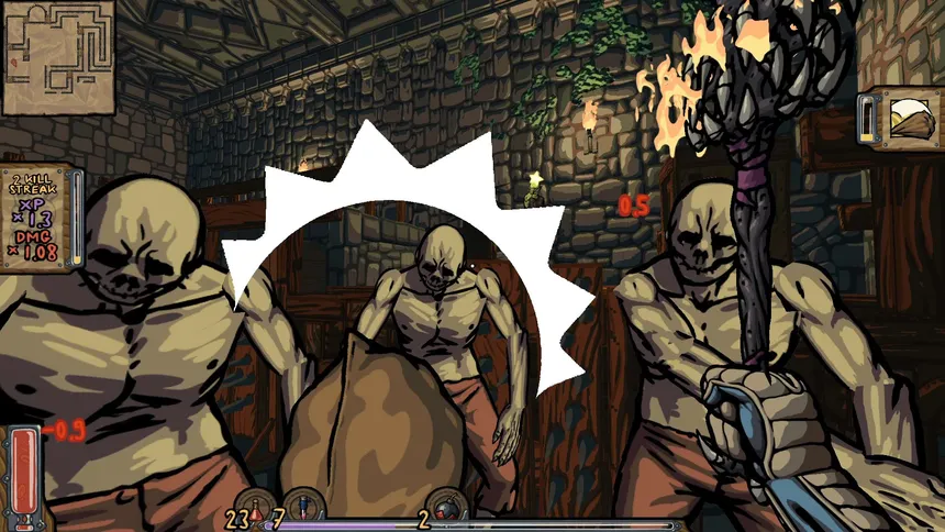 Скриншот 5 к игре Slasher's Keep