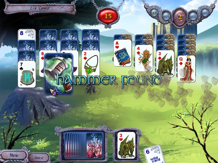 Скриншот 1 к игре Avalon Legends Solitaire