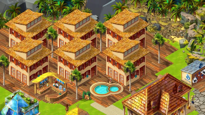 Скриншот 1 к игре Aloha Paradise Hotel