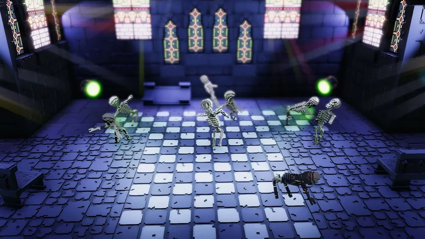 Скриншот 7 к игре Skeletal Dance Party