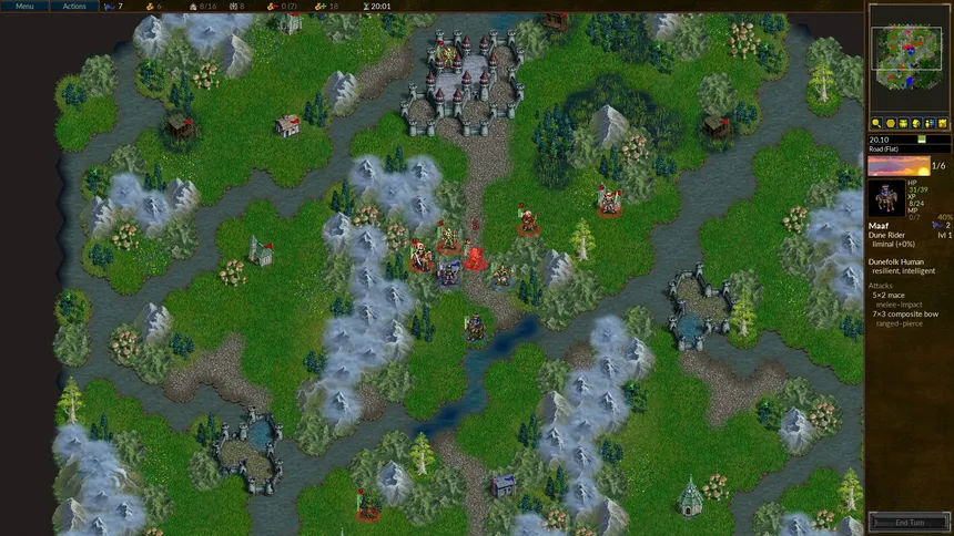 Скриншот 1 к игре Battle for Wesnoth
