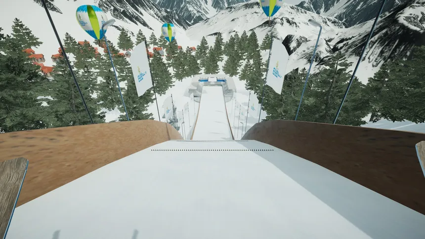 Скриншот 2 к игре Ski Jump VR