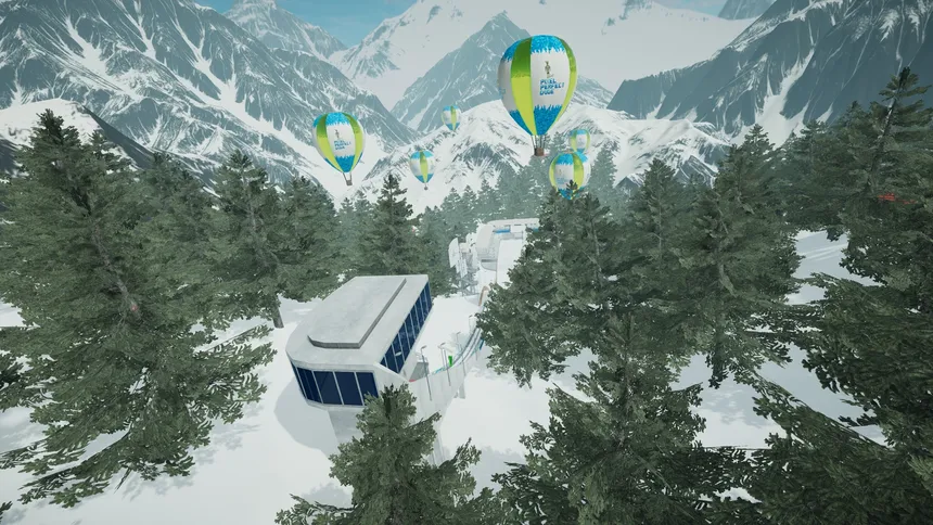 Скриншот 3 к игре Ski Jump VR