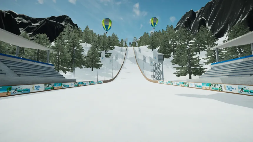 Скриншот 4 к игре Ski Jump VR