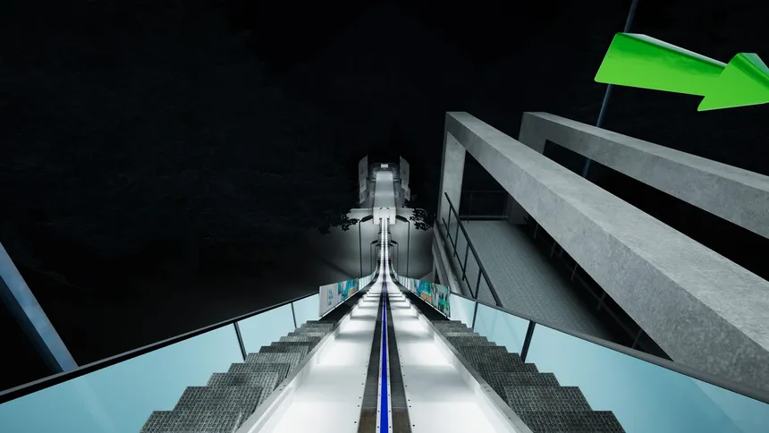 Скриншот 6 к игре Ski Jump VR