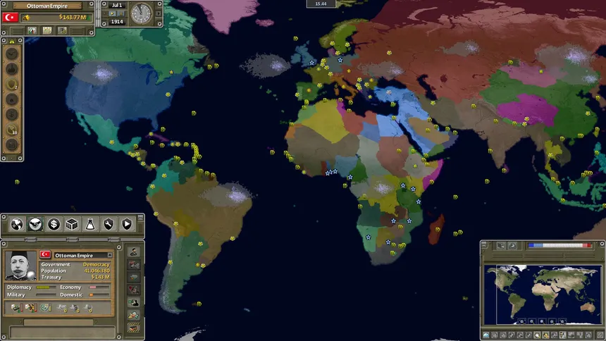 Скриншот 2 к игре Supreme Ruler The Great War