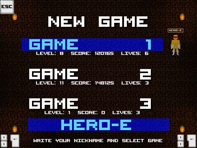 Скриншот 4 к игре HERO-E