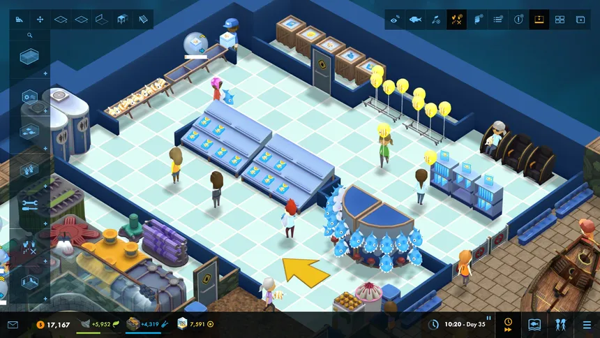 Скриншот 6 к игре Megaquarium