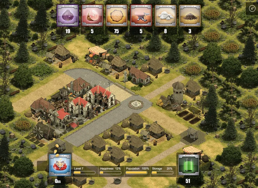 Скриншот 1 к игре Free Towns