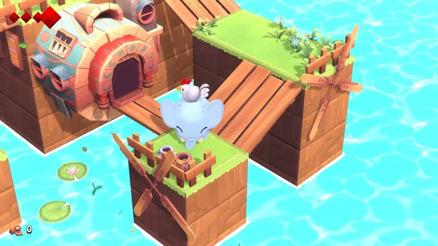 Скриншот 1 к игре Yono and the Celestial Elephants