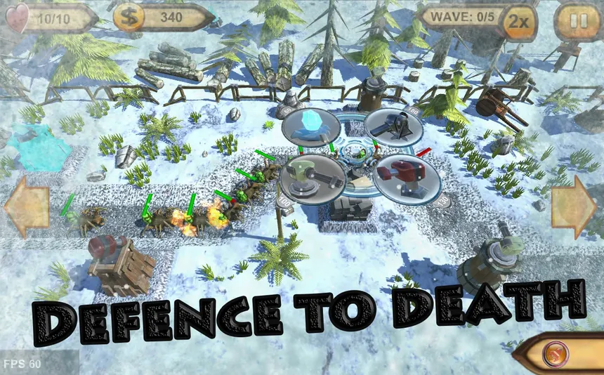 Скриншот 1 к игре Defence to death