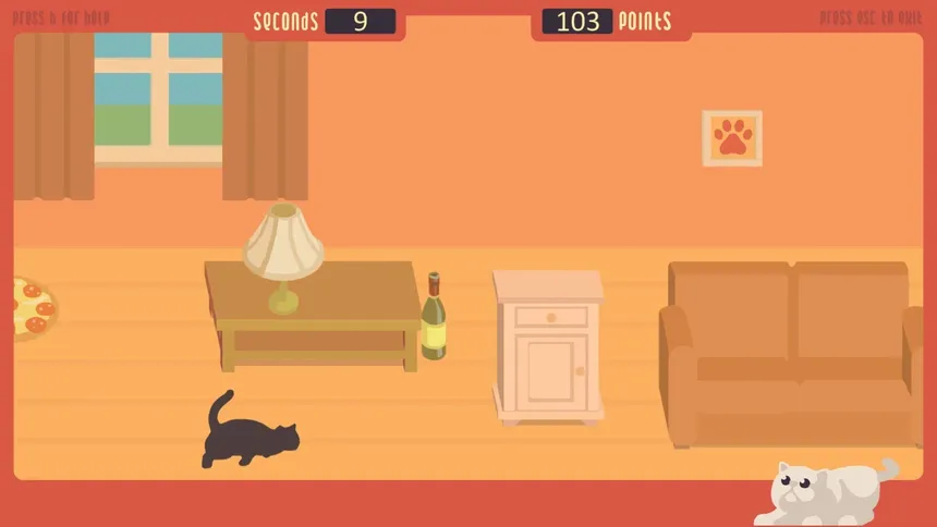 Скриншот 1 к игре The Cat Games