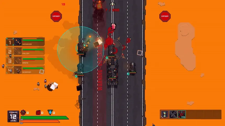 Скриншот 1 к игре Blasted Road Terror