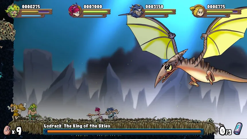 Скриншот 2 к игре Caveman Warriors