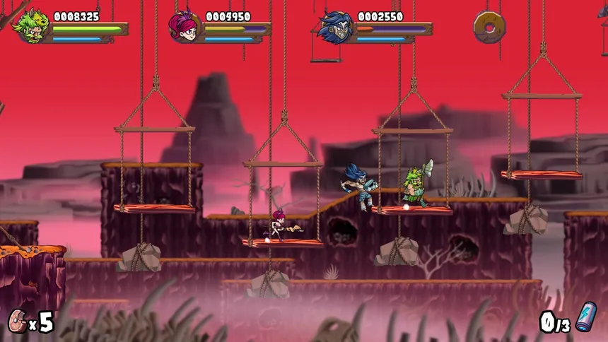 Скриншот 4 к игре Caveman Warriors