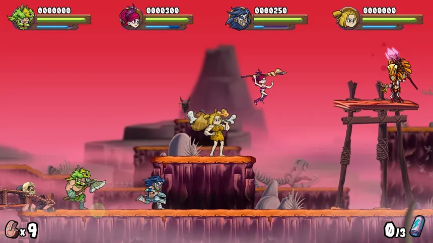 Скриншот 8 к игре Caveman Warriors