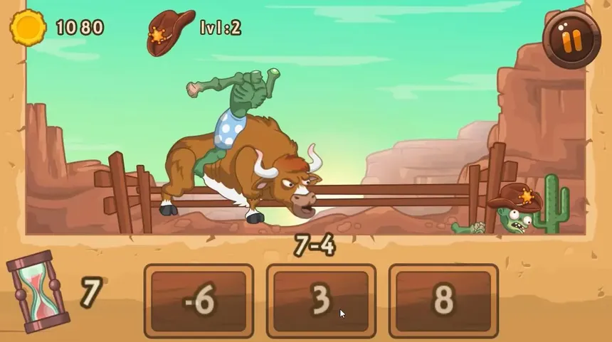 Скриншот 1 к игре Cowboy zombie