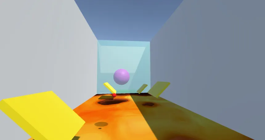 Скриншот 3 к игре Rubber Ball VR