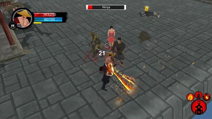 Скриншот 7 к игре Ninja Avenger Dragon Blade