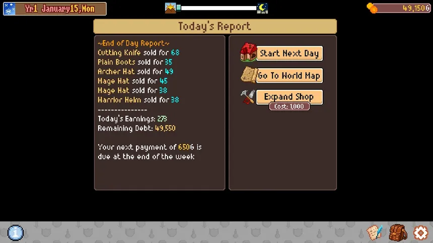 Скриншот 7 к игре Pixel Shopkeeper
