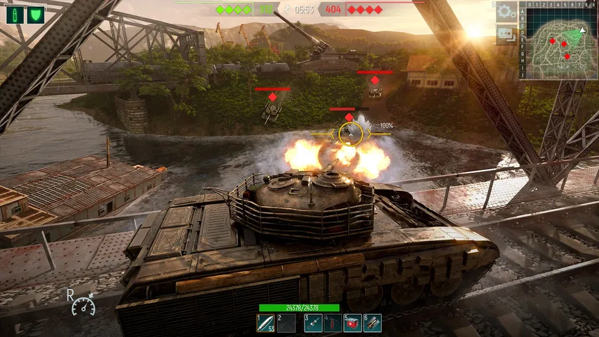 Скриншот 8 к игре Tank Force: Танки онлайн