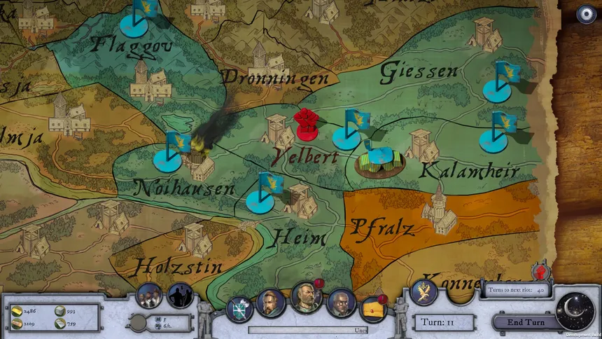 Скриншот 1 к игре Empires in Ruins - На развалинах империй