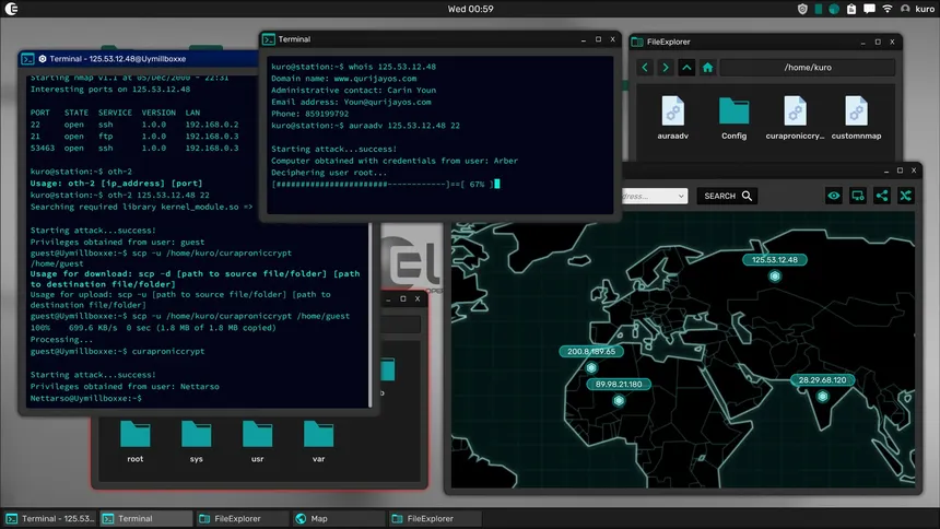 Скриншот 2 к игре Grey Hack