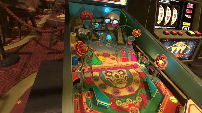 Скриншот 3 к игре Pinball Inside: A VR Arcade Game