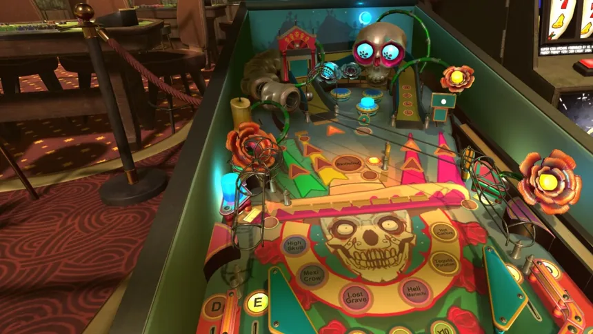 Скриншот 4 к игре Pinball Inside: A VR Arcade Game