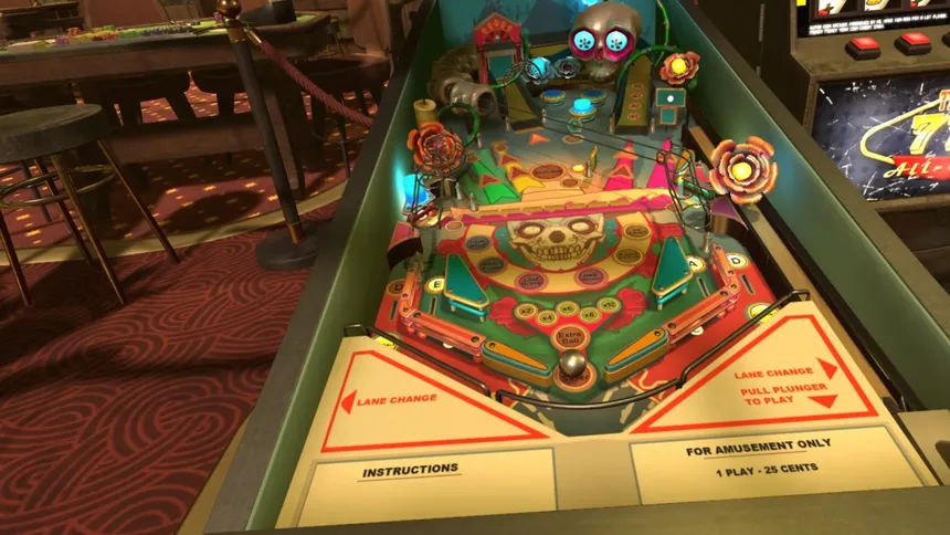 Скриншот 5 к игре Pinball Inside: A VR Arcade Game