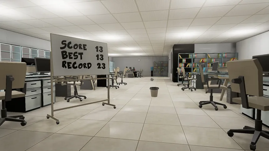 Скриншот 4 к игре Paper Toss VR