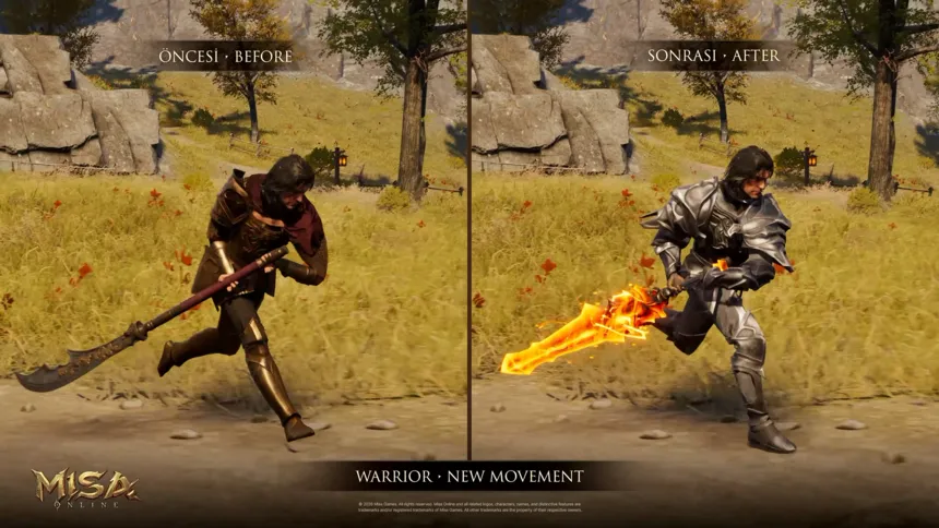 Разработчики MMORPG Misa Online показали переработанное движение класса Воин и торговые лавки