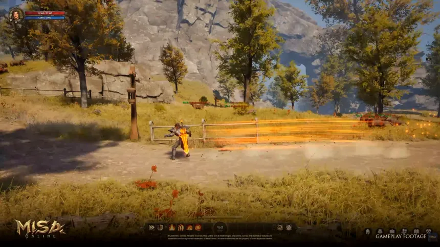 Разработчики MMORPG Misa Online показали переработанное движение класса Воин и торговые лавки