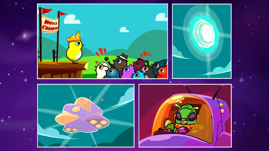 Скриншот 2 к игре Duck Life 6: Space
