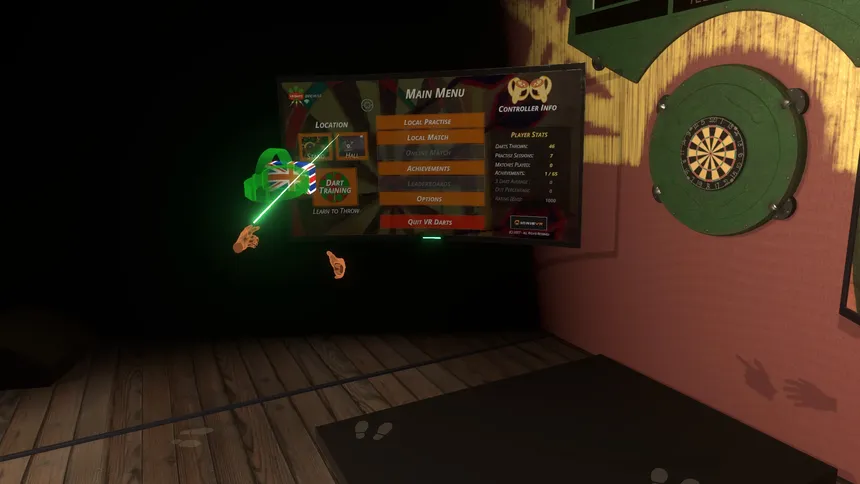 Скриншот 1 к игре VR Darts