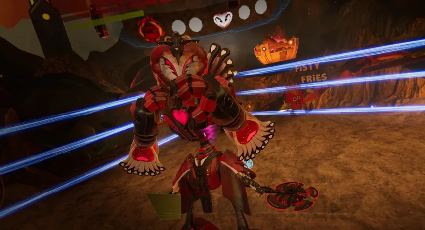 Скриншот 1 к игре Mech League Boxing