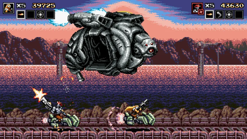Скриншот 2 к игре Blazing Chrome