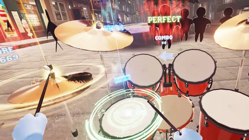 Скриншот 1 к игре Drummer Talent VR