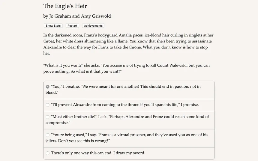 Скриншот 5 к игре The Eagle's Heir