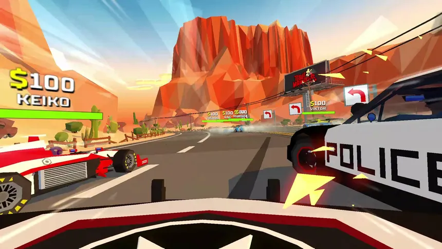 Скриншот 8 к игре Hotshot Racing