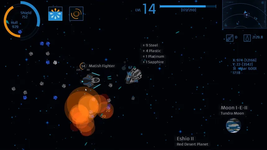 Скриншот 1 к игре SuperCluster: Void