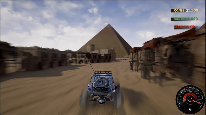 Скриншот 1 к игре Crazy Buggy Racing