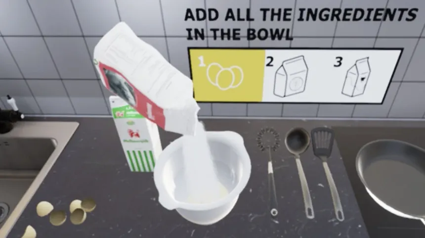 Скриншот 3 к игре IKEA VR Pancake Kitchen