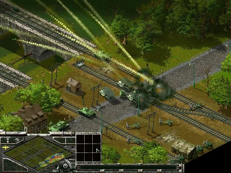 Скриншот 1 к игре Sudden Strike Gold