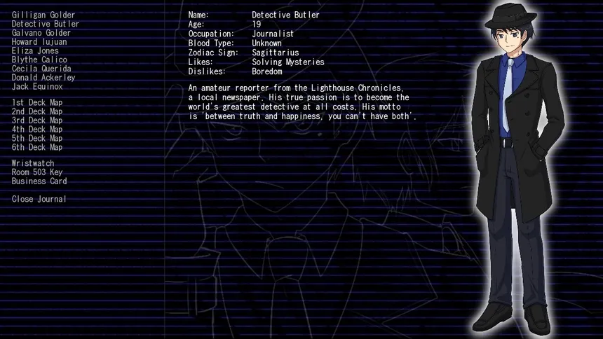 Скриншот 5 к игре Detective Butler: Maiden Voyage Murder